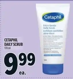 Metro Cetaphil daily scrub offer
