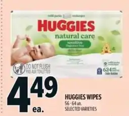 Metro Huggies wipes offer