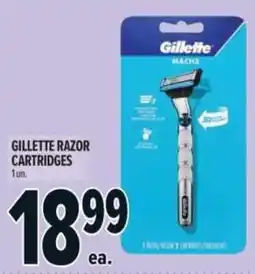 Metro Gillette razor cartridges offer