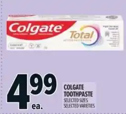 Metro Colgate toothpaste offer