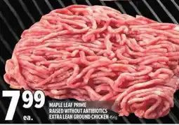 Metro Maple Leaf Prime extra lean ground chicken offer
