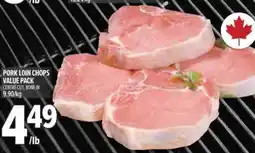 Metro Pork loin chops offer