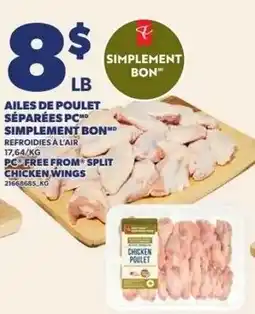 Provigo PC chicken wings offer