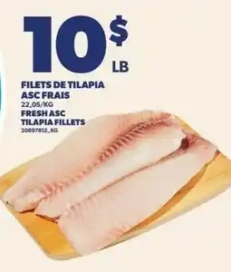 Provigo Fresh asc tilapia fillets offer