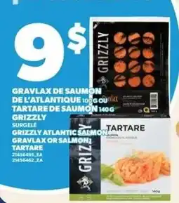 Provigo Grizzly atlantic salmon tartare offer