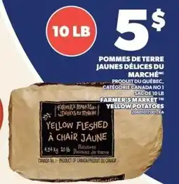 Provigo Farmer's Market yellow fleshed potatoes offer