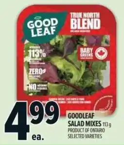 Metro Goodleaf salad mixes offer