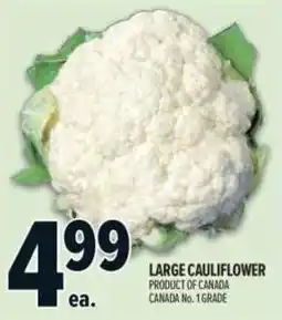 Metro Large cauliflower offer