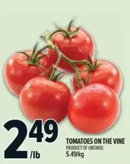 Metro Tomatoes on the vine offer