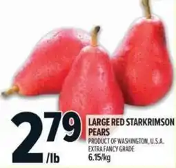 Metro Large red starkrimson pears offer