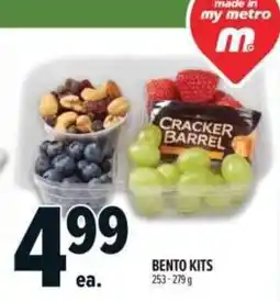 Metro Cracker Barrel bento kits offer