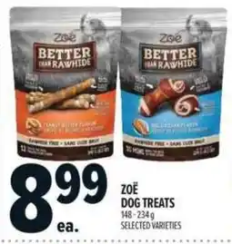 Metro Zoe dog treats offer