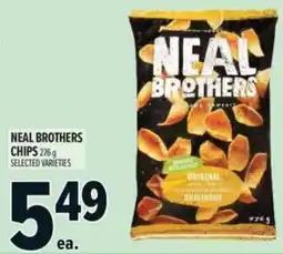 Metro Neal brothers chips offer