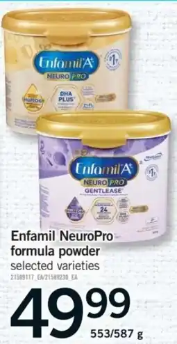 Fortinos Enfamil NeuroPro formula powder offer