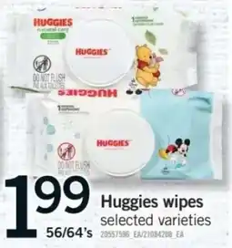 Fortinos Huggies wipes offer