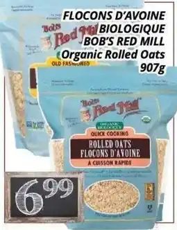 Supermarché PA Bob's Red Mill organic rolled oats offer