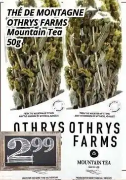 Supermarché PA Othrys Farms Mountain Tea offer