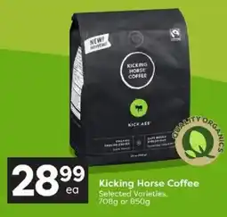 Quality Foods Kicking Horse Coffee offer
