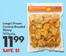 Longo's Longo's Frozen Coconut Breaded Shrimp offer