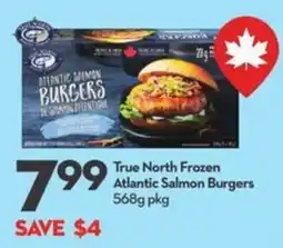 Longo's True North Atlantic Salmon Burgers offer