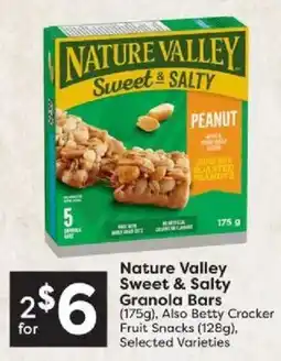 Quality Foods Nature Valley Sweet & Salty Granola Bars offer