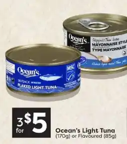Quality Foods Ocean's Light Tuna offer