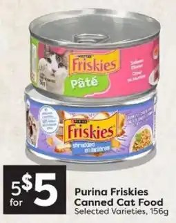 Quality Foods Purina Friskies Canned Cat Food offer
