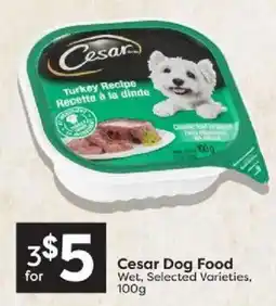 Quality Foods Cesar dog food offer
