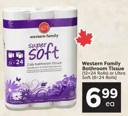 Quality Foods Western Family Bathroom Tissue offer