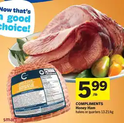 Foodland Compliments honey ham offer