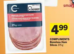 Foodland Compliments Boneless Ham Slices offer