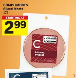 Foodland Compliments sliced meats offer