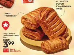 Longo's Longo's Pumpkin Cream Cheese Danish offer