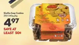 Longo's ShaSha snap cookies offer