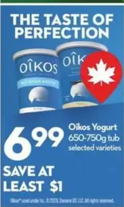 Longo's Oikos Yogurt offer