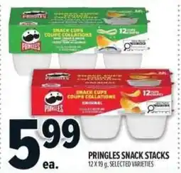 Metro Pringles snack stacks offer