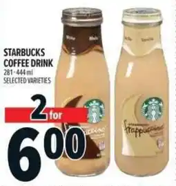 Metro Starbucks coffee drink offer