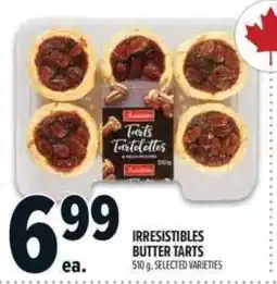 Metro Irresistibles butter tarts offer