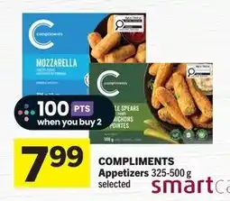 Foodland Compliments Appetizers offer
