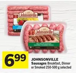 Foodland Johnsonville Sausages Breakfast Dinner or Smoked offer