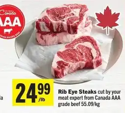 Foodland Rib Eye Steaks offer