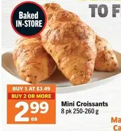 Foodland Mini Croissants offer