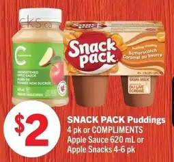Foodland Snack Pack Puddings offer
