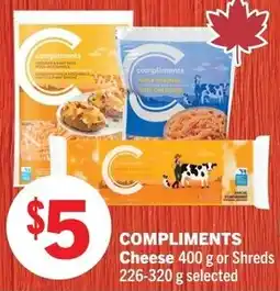 Foodland Compliments Cheese offer