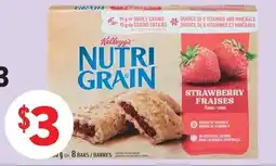 Foodland Kellogg's Nutri Grain Strawberry Fraises offer