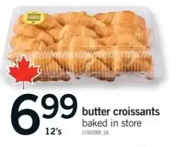 Fortinos butter croissants offer