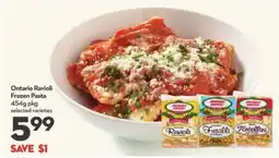 Longo's Ontario Ravioli Frozen Pasta offer