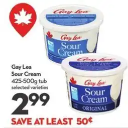 Longo's Gay Lea sour cream offer