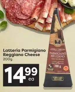 Quality Foods Latteria Parmigiano Reggiano Cheese offer