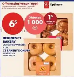 Provigo Optimum CT Bakery Donuts offer